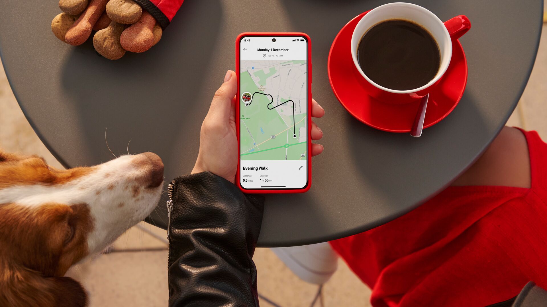 Curve Pet Tracker Clip, el nuevo GPS inteligente para mascotas de Vodafone